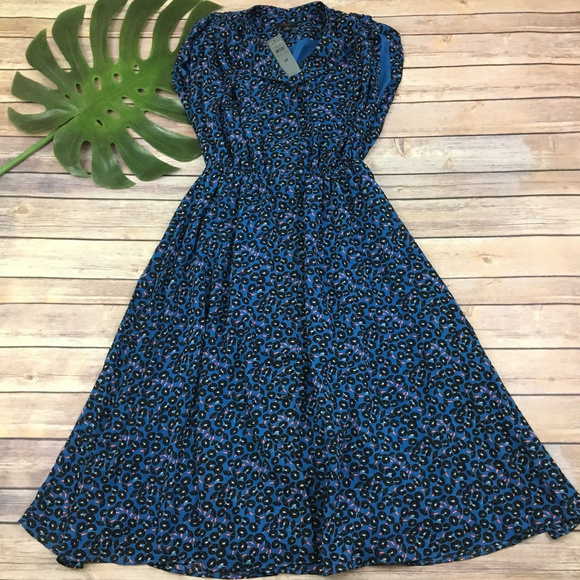 Ann Taylor Button Down Midi Shirtdress $159 NWT - Picture 5 of 5